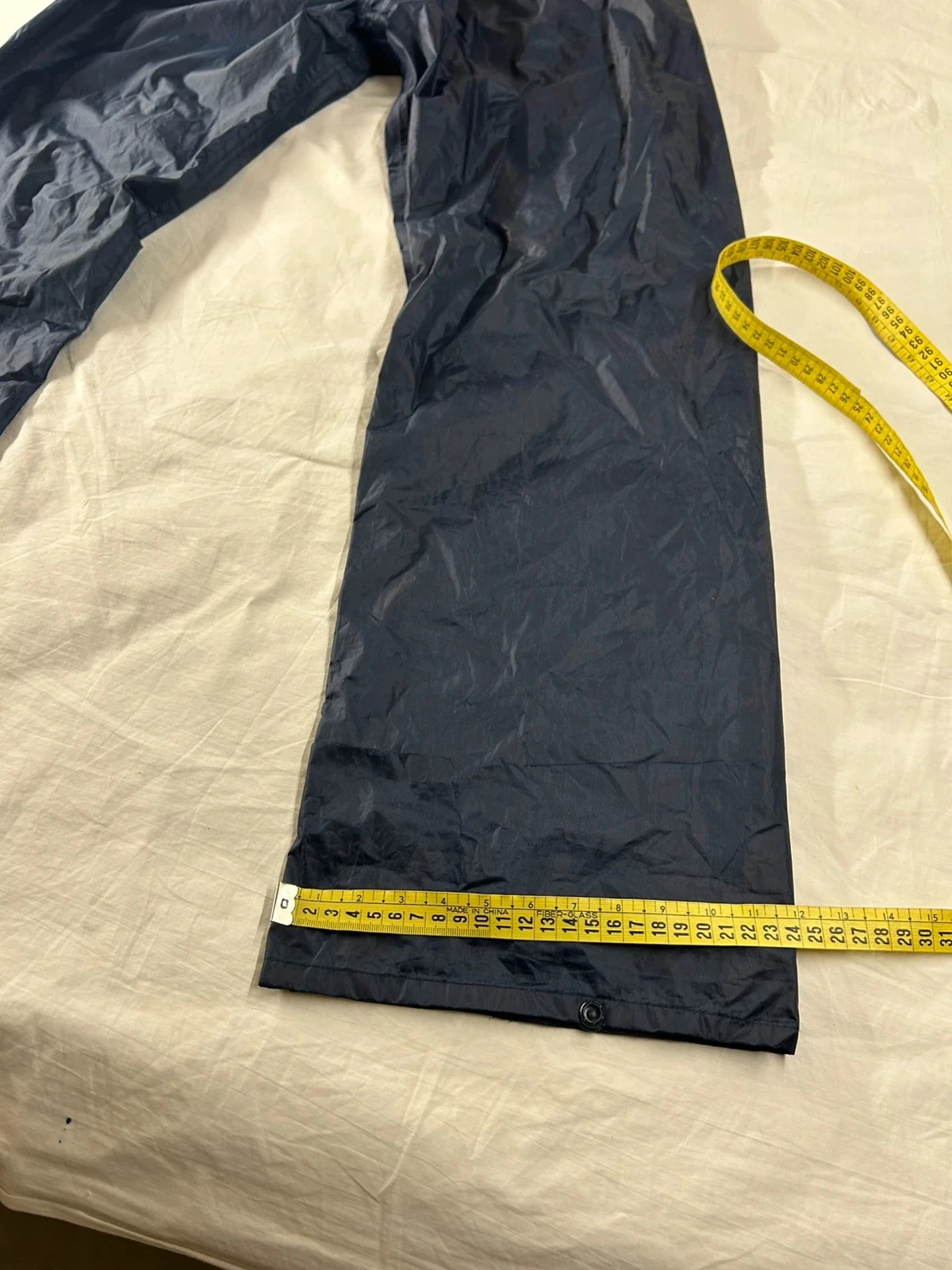 Pantalón impermeable de lluvia azul marino b dri talla M – photo 6